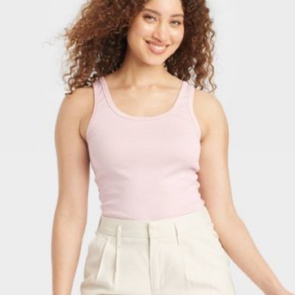 A New Day Women’s Light Pink Tank Small - VGUC